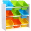 bHome Detský úložný regál na hračky Colorful