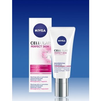 Nivea Cellular Perfect Skin Illuminating Fluid SPF 15 40 ml od 8,09 € -  Heureka.sk