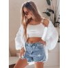 Dámske džínsové šortky MOONSTAR Dstreet SY0471 Farba: modrá - svetlo, Veľkosť: L