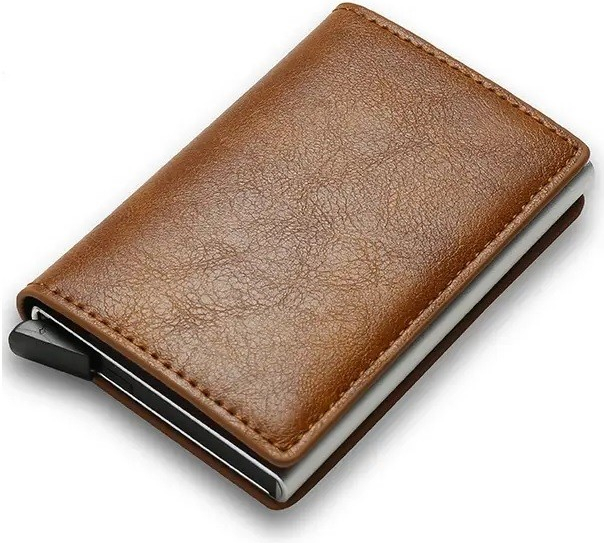 MINI WALLET Izmael Noel KP25606 hnědá