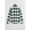 KOŠEĽA GANT OXFORD CHECKED SHIRT FOREST GREEN