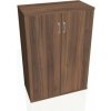 Policová skriňa Strong, 80x115,2x40 cm, orech/orech