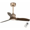 FARO 33423 - Stropní ventilátor JUST FAN Hnědá/Měděná (105411)