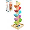 CreativeToys Drevená guľôčková dráha Veža