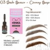 OKO Power Powder Henna prášková henna na obočie Dark Brown 5 g