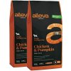 Alleva NATURAL dog chicken & pumpkin puppy medium 2 x 12 kg