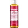 Dr Bronner's tekuté univerzálne bio mydlo ALL-ONE Rose 475 ml