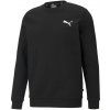 Čierna pánska mikina Puma ESS Logo Crew športová klasická bez kapucne S