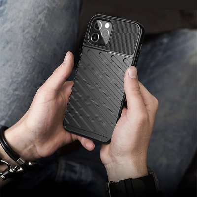 Púzdro Forcell THUNDER Case Samsung Galaxy A03S čierne