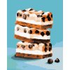 zuty Zuty - Maľovanie Podľa Čísel - Cheesecake Tyčinka S Kúsky Čokolády Na Modrom Pozadí (Myroslava Volos (8596530226642)