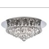 Krištáľové svietidlo SearchLight HANNA 3406-6CC