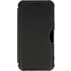 TopQ Flipové puzdro Razor Carbon pre Xiaomi Redmi Note 13 Pro 4G čierne