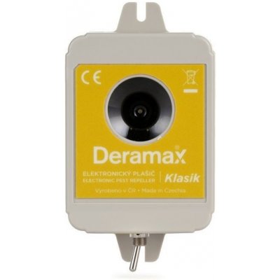 Ultrazvukový plašič kun a hlodavců, bateriový DERAMAX-KLASIK