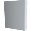 Mereo, Mereo Kúpeľňová zrkadlová skrinka 60 cm, galerka, 2 x dvierka, Multidecor, Pino Aurélio, MER-CN798G62PINO