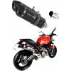 Ducati MONSTER 696 2008 - 2014 ladený výfuk HP1 BLACK + dB killer medium