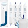 4x náhrada filtra vody do chladničky Samsung DA29-10105J HAFEX/EXP