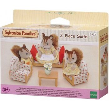 Sylvanian Families 4464 Nábytek Sedací souprava se stolečkem