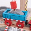 Bigjigs Vláčiková dráha Žeriav so štrkom