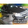 Deflektory na Opel Astra H Sedan 2004-2014 (+zadné)