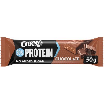 Corny Protein 30% proteínová tyčinka mliečna čokoláda 50 g
