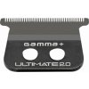 GAMMA PIÚ Ultimate Blade 2.0 - náhradná spodná hlavica pre Gamma+ Cyborg Trimmer - čierna