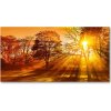 Foto obraz fotografie na skle západ slnka 100x50 cm
