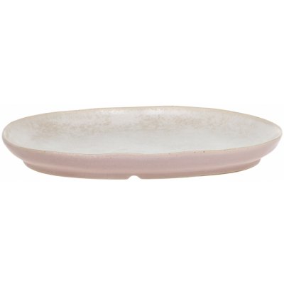 Chic Antique Béžovo-ružový rustikálny podnos Valence Dusty Rose 27x19x3 cm