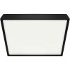 Luxera LENYS II. prisadené LED svietidlo 18 W/štvorcové/čierne