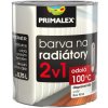 PRIMALEX - Farba na radiátory 2v1 RAL 9016S - dopravná biela satén 0,75 L