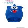 Jesenná detská čiapočka New Baby smejko modrá, Veľkosť: 110 (4-5r), Vhodnosť: Pre chlapcov