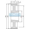 Remenica TB 80 8M 20 optibelt ZRS na Taper Lock