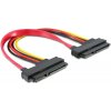 Delock Kabel SATA 22pin > 22 pin samice/samice, délka 20 cm 84406