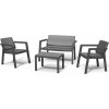 KETER EMILY PATIO Set záhradný bez sedákov, grafit 17209500