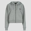 Dickies Mikiny OAKPORT ZIPPED HOODIE Šedá
