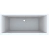 Geberit Selnova Square - Vaňa 180x80x42 cm, biela 554.387.01.1