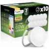 10x LED žiarovkový modul INSERT reflektor 7W = 60W 670lm 3000K teplá biela 120° Stmievateľné LUMILED