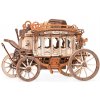 ROKR Drevené mechanické 3D puzzle Dostavník 199 ks