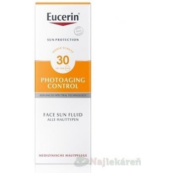 Eucerin Sun emulzie na opaľovanie proti vráskám SPF30 50 ml