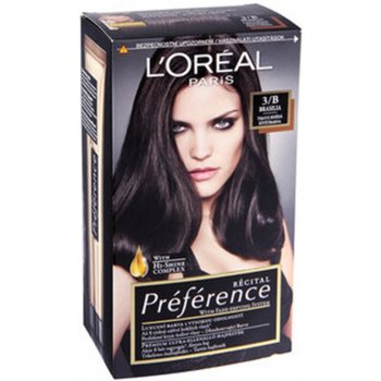 L'Oréal Préférence Recital 3/B hnedá tmavá