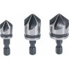 BGS DIY Súprava zahlbovacích bitov | HSS | pohon 6,3 mm (1/4
