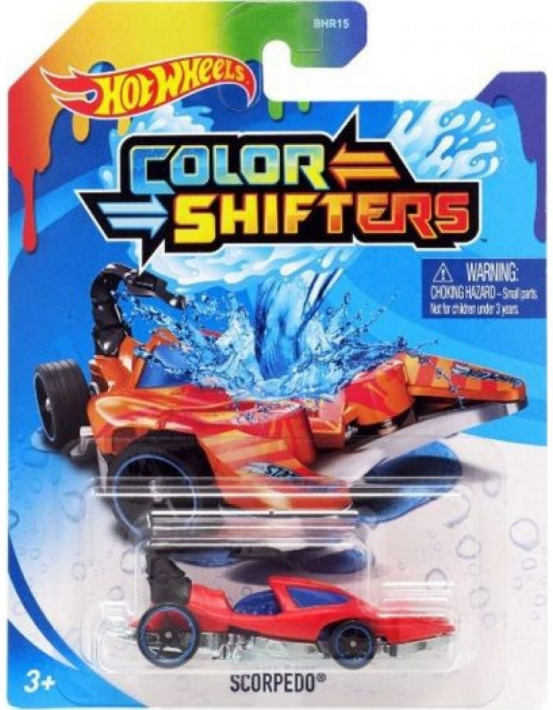 Hot Wheels angličák color shifters Scorpedo GKC20