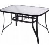 Springos Záhradný stôl GF1014​​​​​​​ čierny