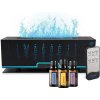 Zdravko Relax difuzér Family čierny antracit 200ml + DoTERRA Trio esenciálnych olejov 3x5ml