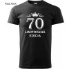 Pánske tričko Limitovaná Edícia 70r. (Darček k 70 narodeninám)