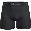 Pánske boxerky Icebreaker Mens Anatomica Boxers Veľkosť: L / Farba: čierna/biela