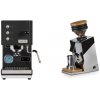 Profitec GO, black + Eureka Mignon Single Dose, Chrome & Oak