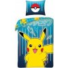 Halantex obliečky Pokémon Pikachu blesky Bavlna 140x200 70x90