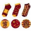 Distrineo Sada 3 párov členkových ponožiek - Harry Potter Chrabromil