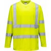 Portwest HI-VIS POLYESTER S178/ Reflexné funkčné tričko dl. rukáv HV žltá XL