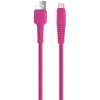 SETTY kábel USB - USB-C 1,5 m 2A KSA-C-1.526 ružová (GSM165719)